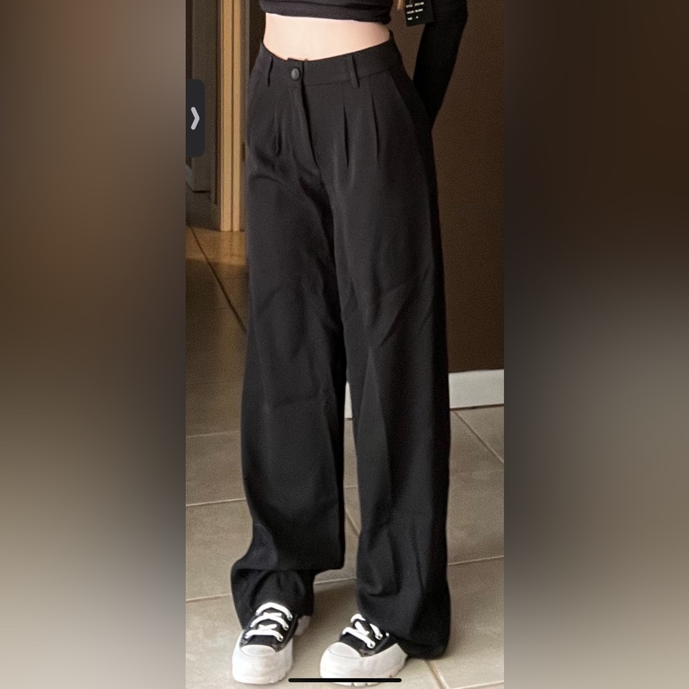 NWT Princess Polly Archer Pants in Black Size US 2
